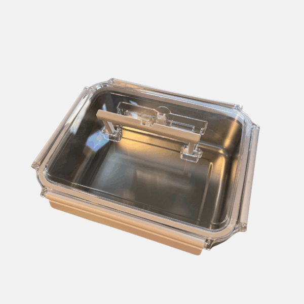 BOITE ALIMENTAIRE HERMETIQUE INOX 2300ML – Image 1