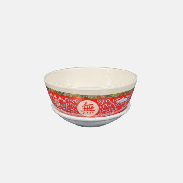 BOL MELAMINE ROUGE 11CM * – Image 2
