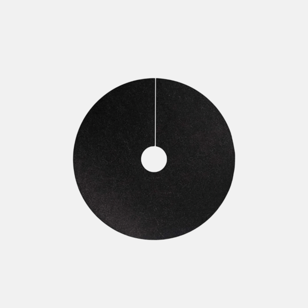 Toile de paillage rond de 15 cm pour le jardinage.