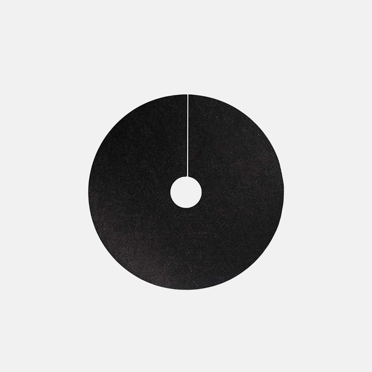 Toile de paillage rond de 15 cm pour le jardinage.