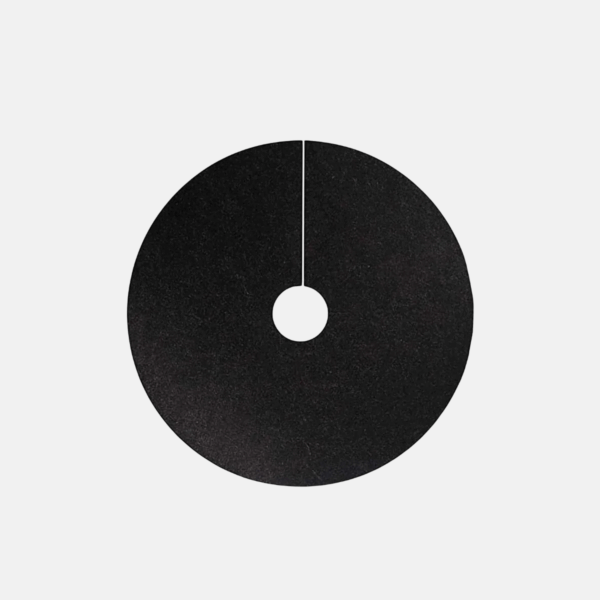 Toile de paillage rond de 21 cm pour le jardinage.