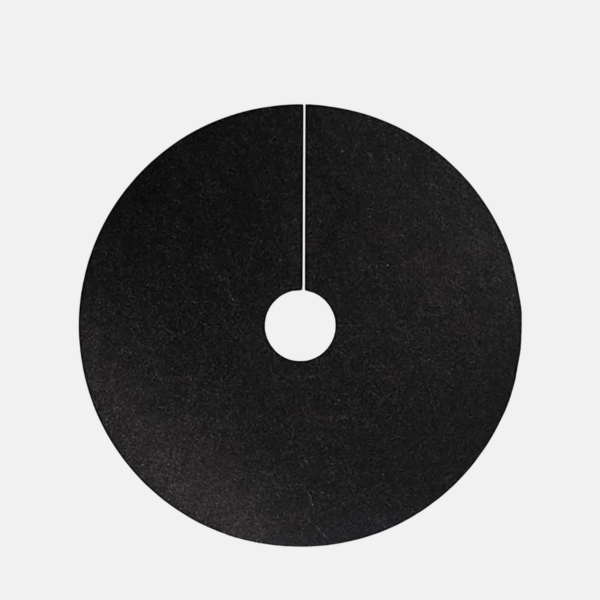 Toile de paillage rond de 60 cm pour le jardinage.