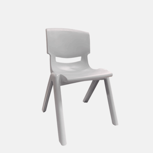 CHAISE ENFANT GRIS - H26CM – Image 1