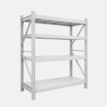 Etagère industrielle en acier de 4 étages. 300kg par étages.