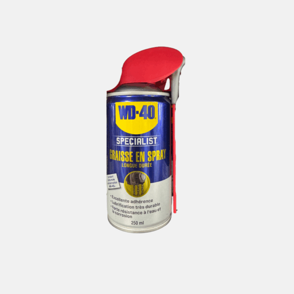 WD40 GRAISSE SPRAY LONGUE DUREE 250ML – Image 1