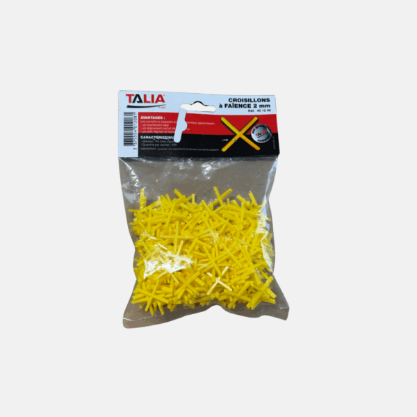 CROISILLONS 2MMx250PCS JAUNE – Image 1
