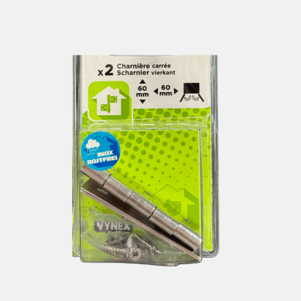 CHARNIERE INOX 60X60 – Image 1
