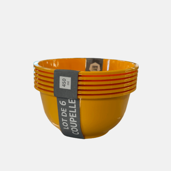 COUPELLE LIBERTY 450ML JAUNE X6PCS  (24) – Image 1