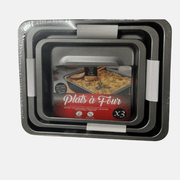 PLAT A FOUR RECTANGLE X3 PCS  (6) – Image 1