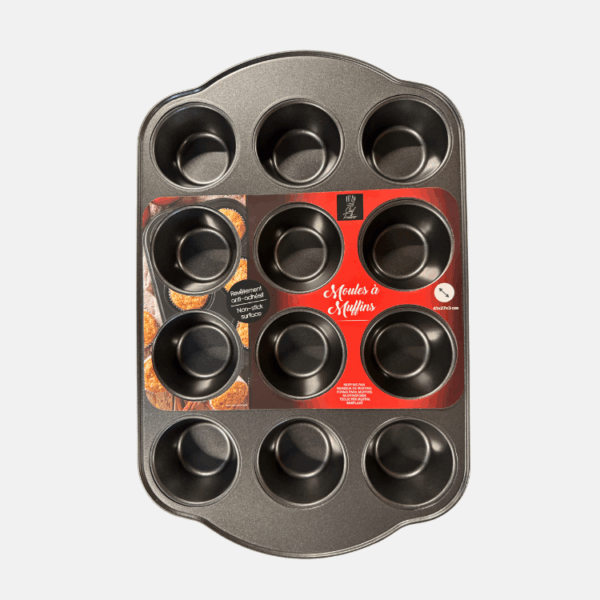 PLAT A MUFFIN 12 EMPREINTES   (24) – Image 1