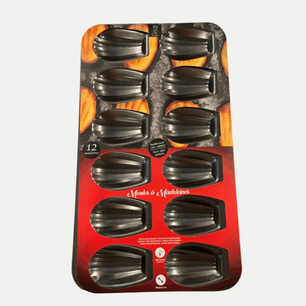 MOULE A MADELEINES 12 EMPREINTES  (24) – Image 1