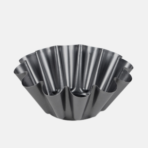 Moule à brioche en acier inoxydable.