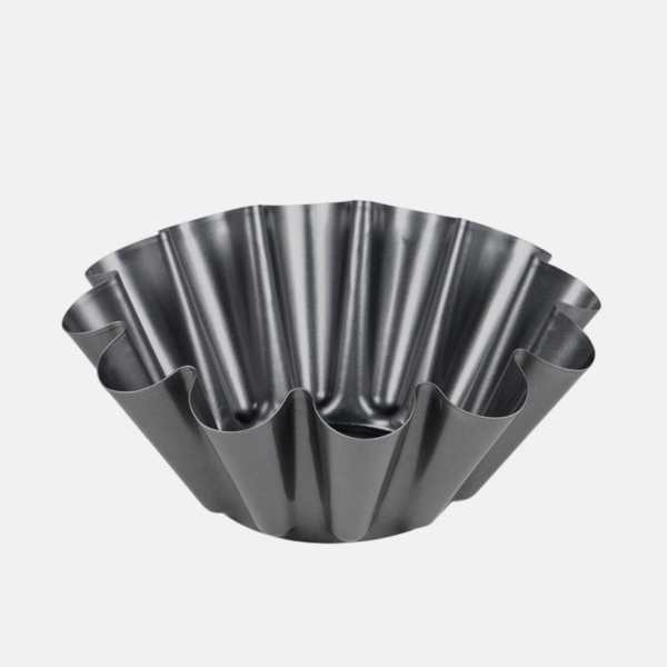 Moule à brioche en acier inoxydable.