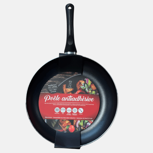 POELE ANTIADHESIVE TOUS FEUX D30CM (12) – Image 1