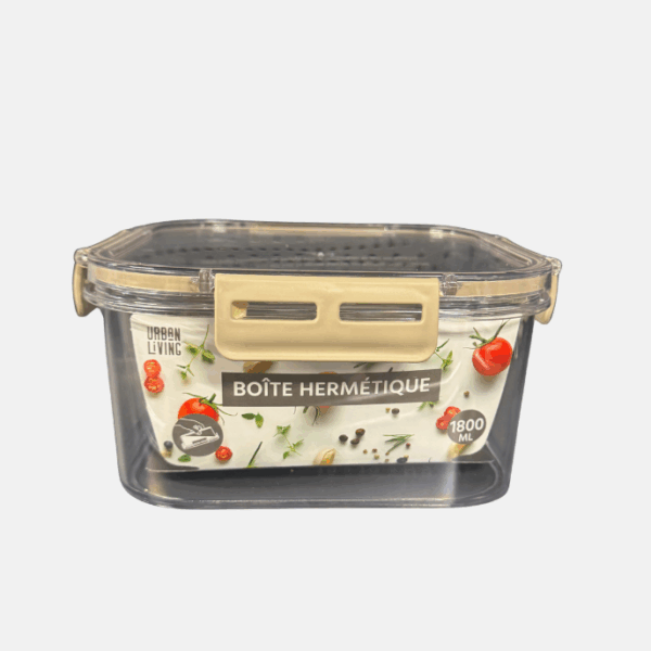 BOITE HERMETIQUE CARRE 1.8L (12) – Image 1