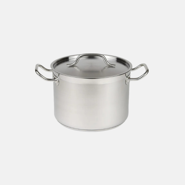CASSEROLE INOX 28X16CM + COUVERCLE 9.8L – Image 1