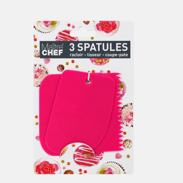 SPATULE PATISSIER MAITRE CHEF x3PCS (48) – Image 1