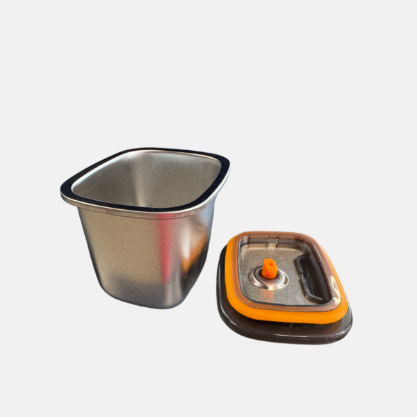 BOITE ALIMENTAIRE SOUS VIDE INOX 550ML – Image 1