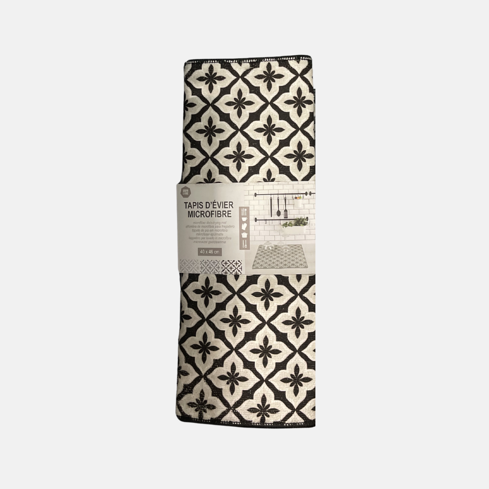 CU02350 TAPIS EVIER MICROFIBRE DECO 40X46CM (24)