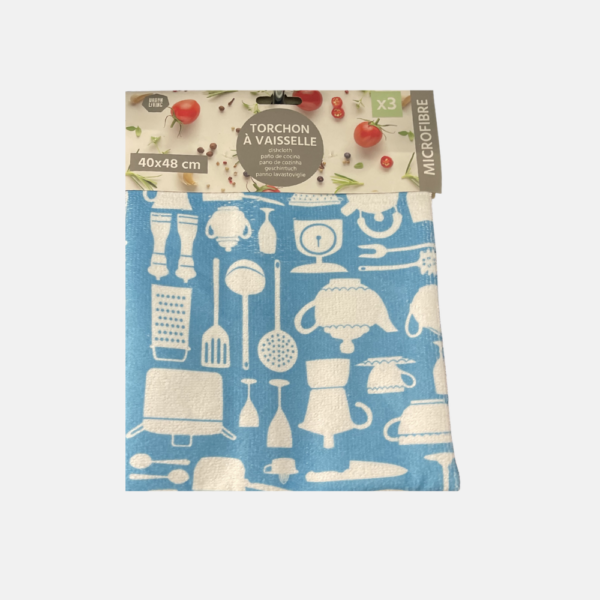 TORCHONS CUISINE 40X48CM X3PCS (48) – Image 2