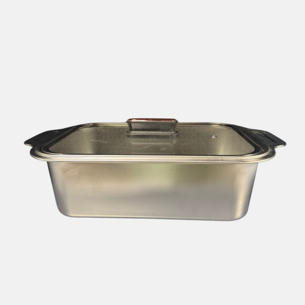 BOITE ALIMENTAIRE INOX + COUV. 38*23*10 – Image 2