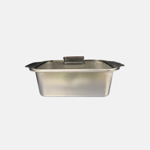 BOITE ALIMENTAIRE INOX + COUV. 35*20*10 – Image 2