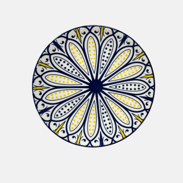 ASSIETTE CERAMIQUE ROND 19X19X2CM ZY016* – Image 2