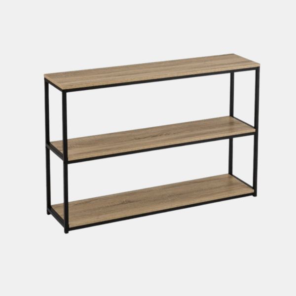 BIBLIOTHEQUE 3 ETAGERES 120X30XH80CM – Image 1