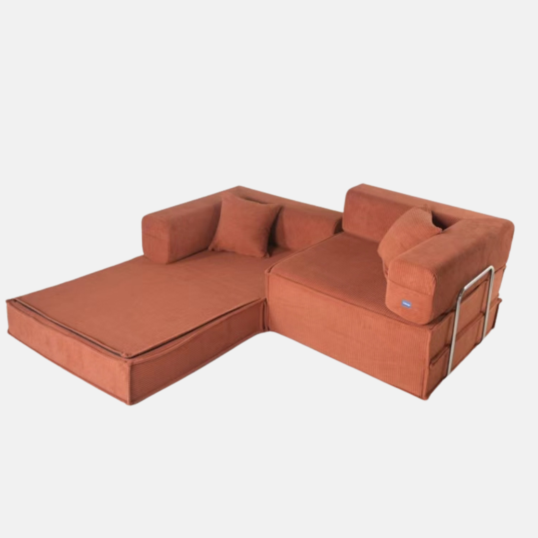 DO01833 SOFA COMPRESSE 200X100X70 ORANGJX-201F