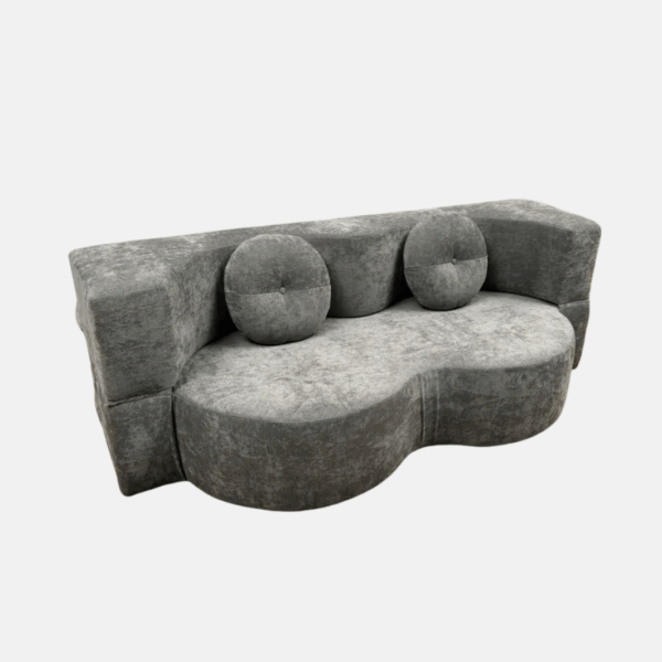 SOFA COMPRESSE 2MX1MX34DARK GREY JX-207C – Image 1