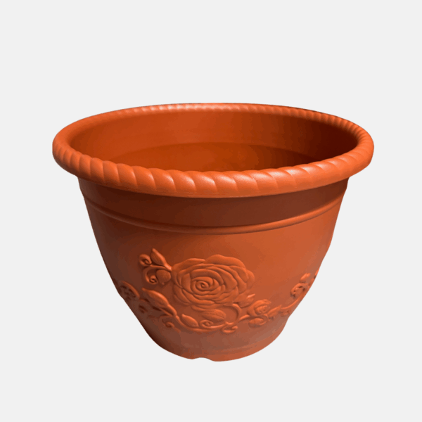 POT ROUGE ROSIER 33.3X25CM   E496 – Image 1