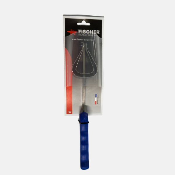 ECAILLEUR DOUBLE LAME MANCHE BLEU – Image 1
