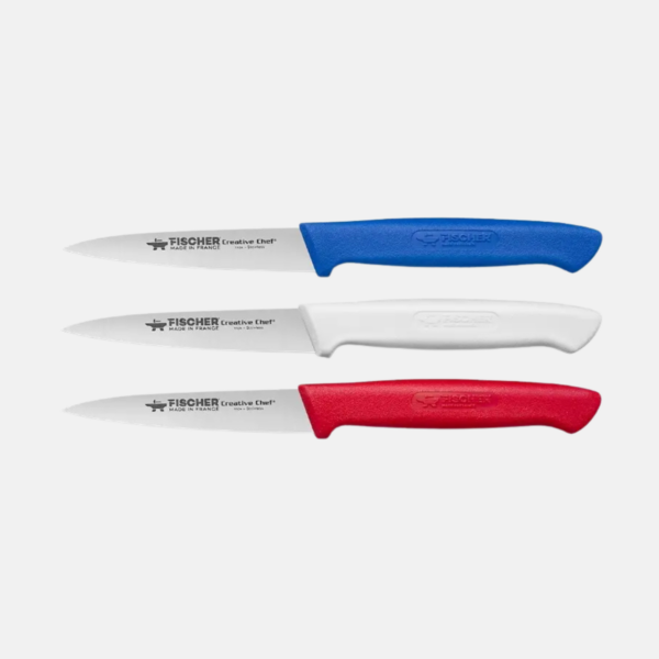 COUTEAU OFFICE X3PCS BLEU-BLANC-ROUGE – Image 1