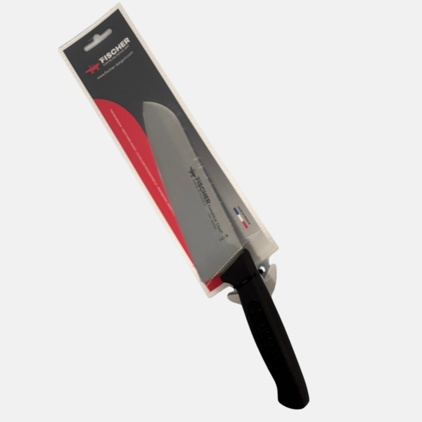 COUTEAU SANTOKU 18CM MANCHE NOIR     (6) – Image 2