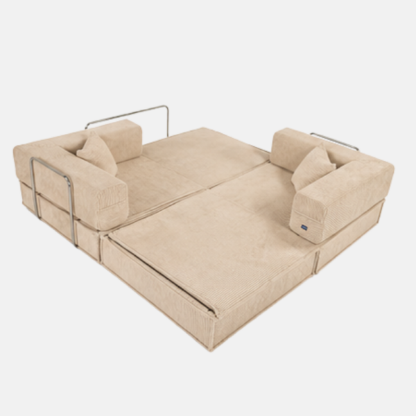 SOFA COMPRESSE 200X100X70 BEIGE JX-201F – Image 1