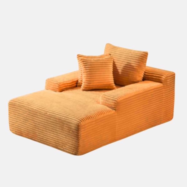 SOFA COMPRESSE 120X168X61 ORANGE JX-210C – Image 1