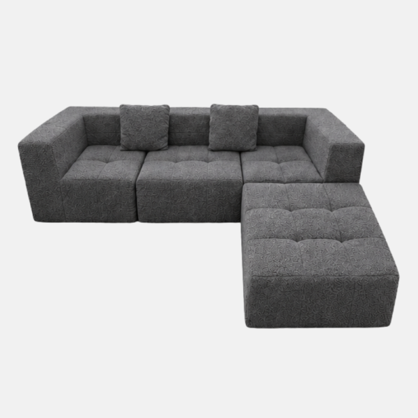 SOFA COMPRESSE 275X92X66 GRIS JX-314C – Image 1