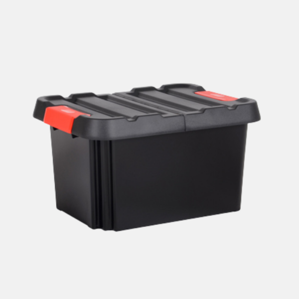 BAC NOIR STOCK'R 85L AVEC COUVERCLE – Image 1