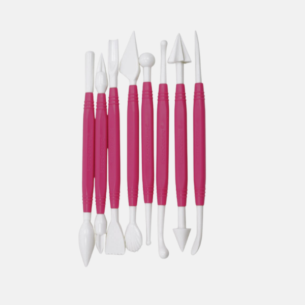 SPATULE A MODELAGE MAITRE CHEF x8PCS – Image 1