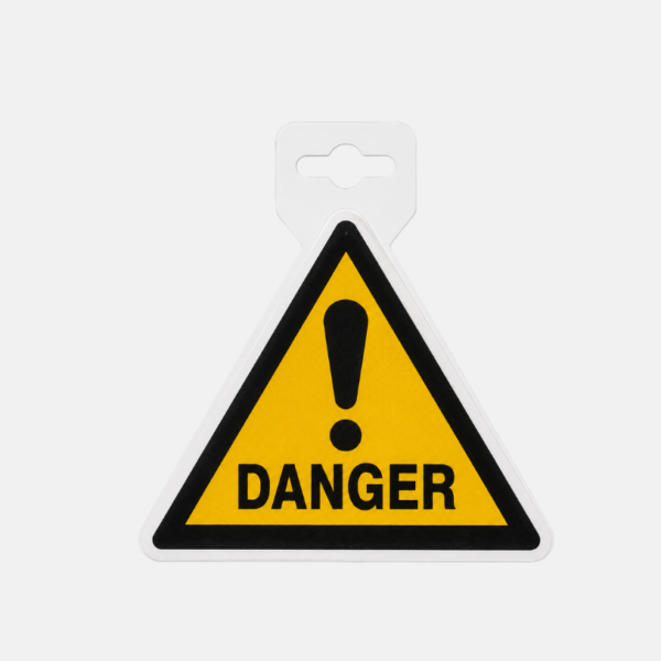 SIGNALISATION DANGER GENERAL 100X100X100 – Image 2