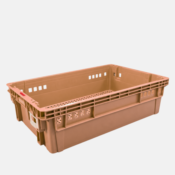 Bac à légumes en plastique avec poour capacité 40 litres.