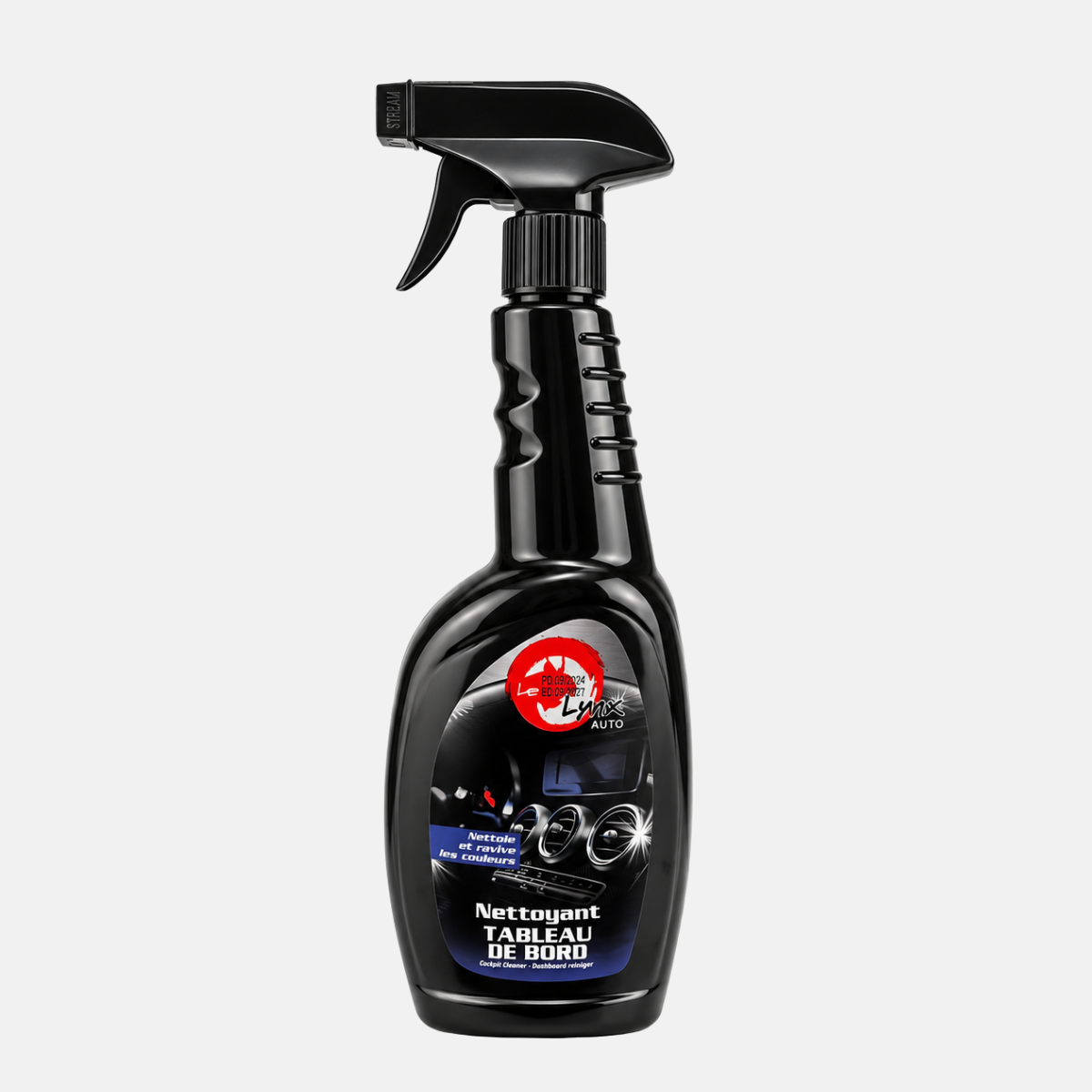 DO01517-spray-le-lynx-auto-nett-tableau-de-bord Spray nettoyant pour tableau de bord de l amarque LE LYNX de 750ml.