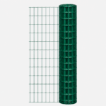 Grillae cloture en acier de 1.80mx25m avec mailles rectangulaires.