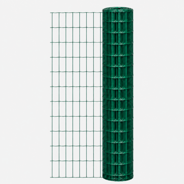 Grillae cloture en acier de 1.80mx25m avec mailles rectangulaires.
