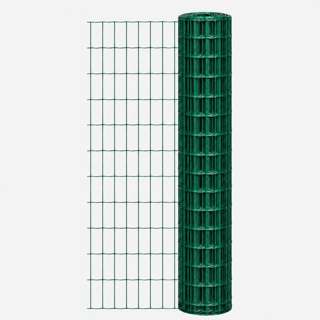 Grillae cloture en acier de 1.80mx25m avec mailles rectangulaires.