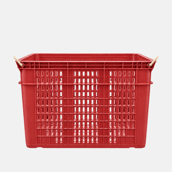 BAC LEGUME 61X42X39CM ROUGE (GRAND) – Image 2