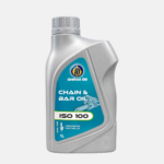 Huile pour chaîne et guide tronçonneuse de 1 litre.
