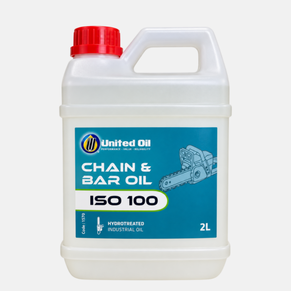 Huile pour chaîne de tronçonneuse de 2 litres.