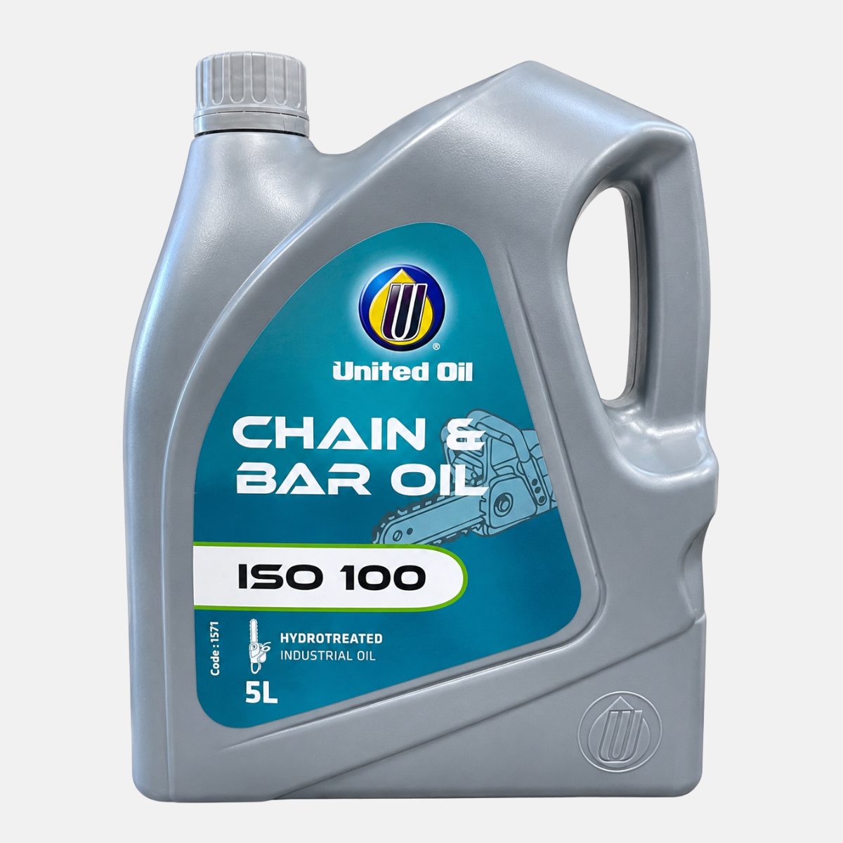 Huile pour chaîne de tronçonneuse de 5 litres.