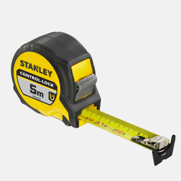 Mètre ruban de la marque STANLEY modèle CONTROL-LOCK 5m.